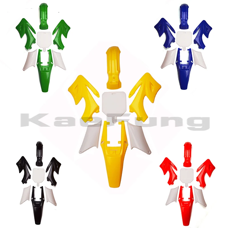 7 colors Plastic Fairing Body Kits Fit to Apollo Orion 110CC 125CC 150CC. Dirt Bike Mud Fender, For Off Road Motorcycle