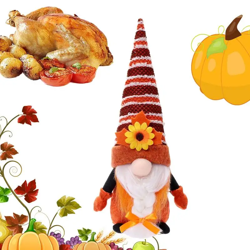 

Harvest Festival Gnome Harvest Fall Gnome Decoration Fall Decorations Thanksgiving Gnomes Decorations For Home Fall Gnome Plush