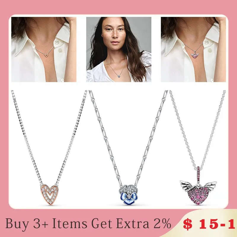 

Женское ожерелье из серебра 2022 пробы, с голубым Цирконом