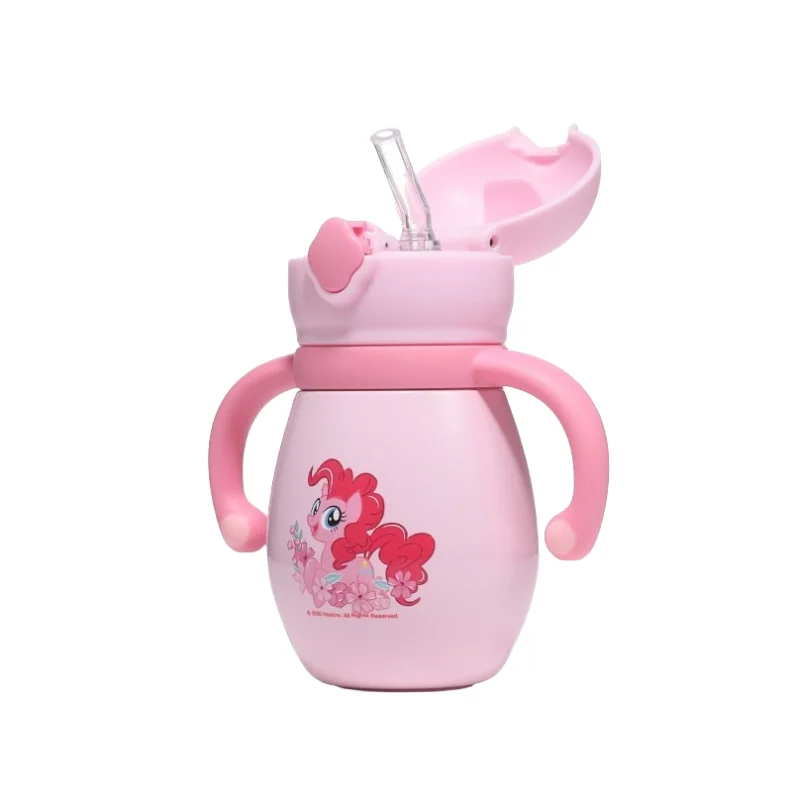 

Периферийные устройства My Little Pony Pinkie Pie, детская соломенная чашка с милым мультяшным рисунком, герметичная и осенняя изоляционная чашка