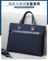 fashion men briefcase high quality shoulder bags men business travel crossbody bags male waterproof oxford handbags grey black