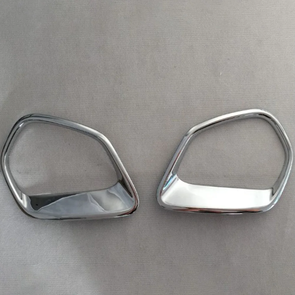 

Крышка противотуманной фары CoverTrim 2 шт. ABS новый бренд 2 шт. для Mitsubishi Outlander 2016-2019 хромированная фотолампа Обложка