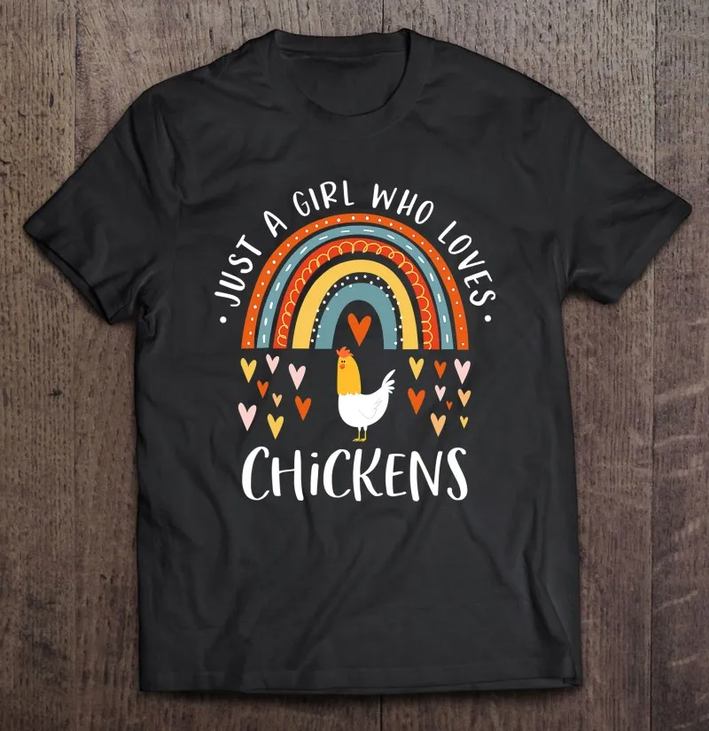 

Футболка Мужская/Женская Радужная с принтом «цыплята»