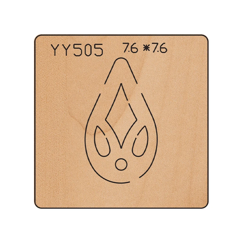 

Earring mold knife model YY505 is suitable for all cutting machines on the market die cuts