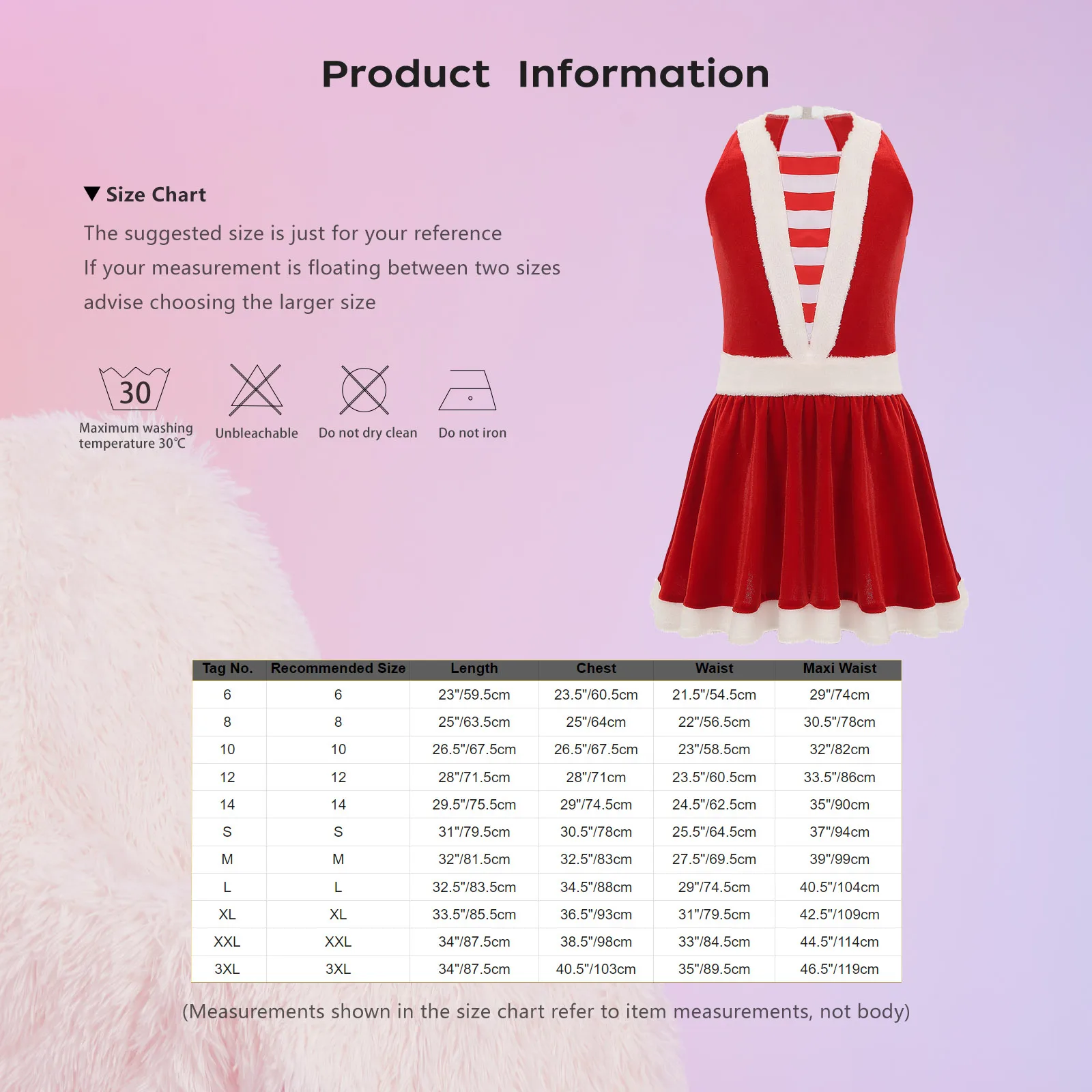 Рисунок 6 - Женское рождественское платье Санта-Клауса