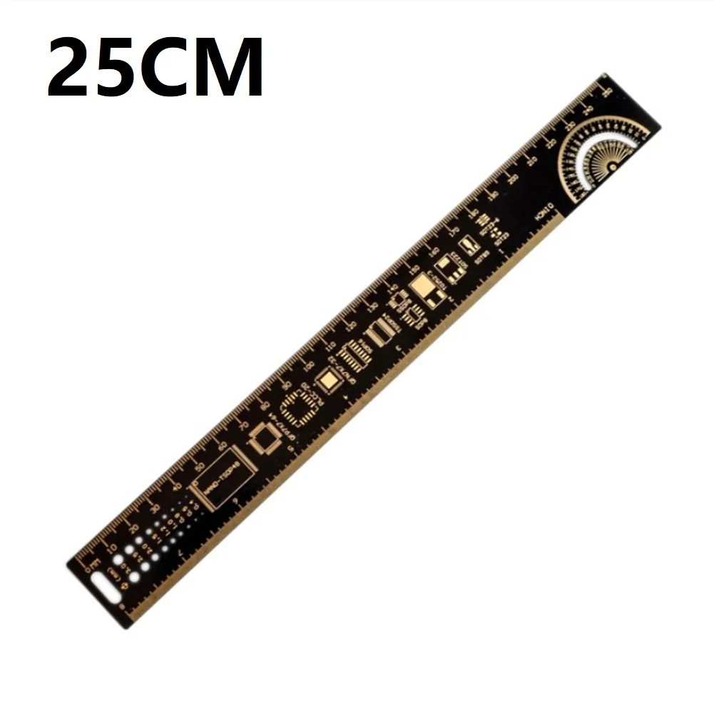 

Измерительная линейка PCB, линейка 15/20/25 см, высокая твердость, стандартная позолоченная печатная плата
