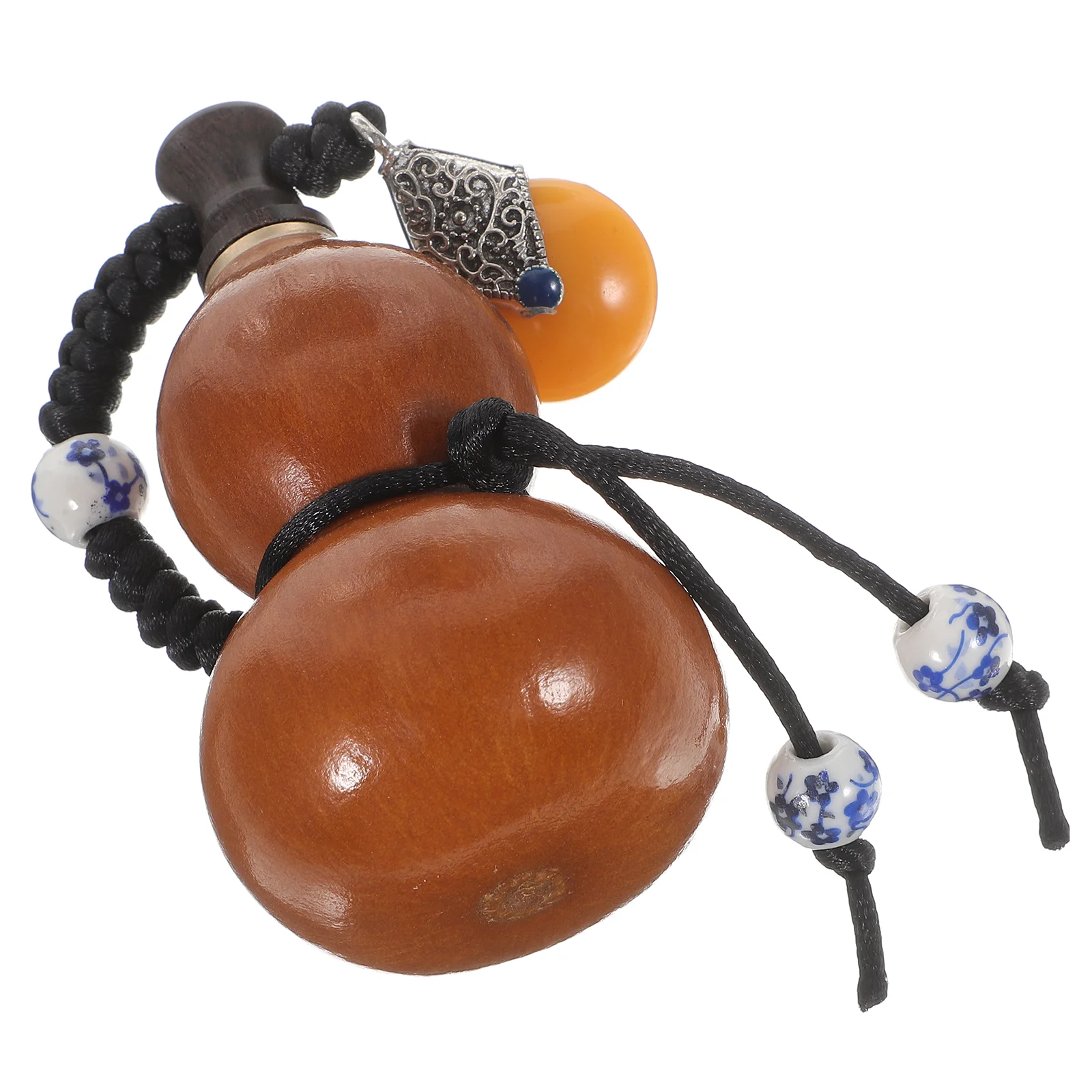 

Chinese Decor Gourd Stopper Portable Water Bottle Natural Dried Hand Flagon