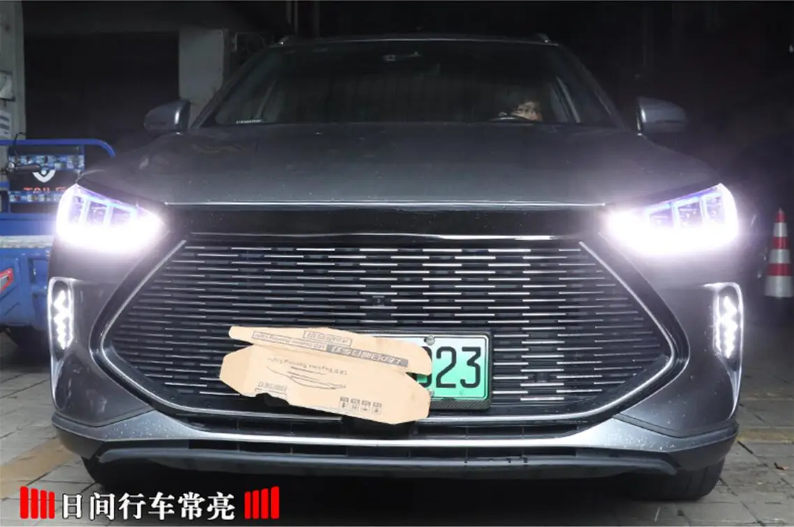 Автомобильные аксессуары головной фонарь BYD Song плюс дневная фара 2021 ~ 2024y