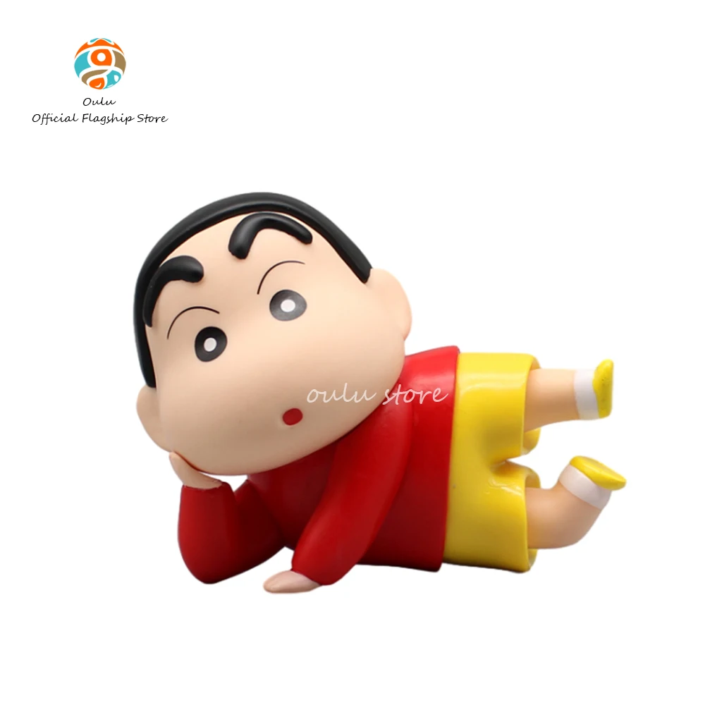 

Аниме Фигурка Crayon Shin-Chan, фигурка «лежа» 11 см, фигурка, настольное украшение, ПВХ коллекционные украшения, подарки, игрушки