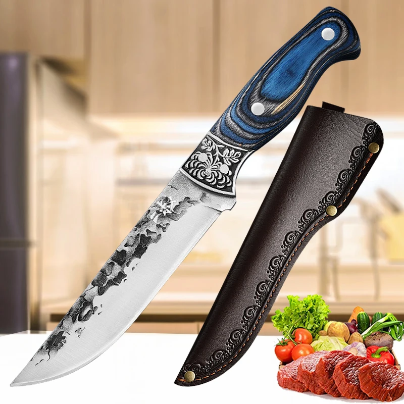 

Boning Knife Meat Fruit Cutting Knife Cleaver Outdoor Hunting Camping Cutter Barbecue Utility Butcher Knife Fishing Pocket Knive