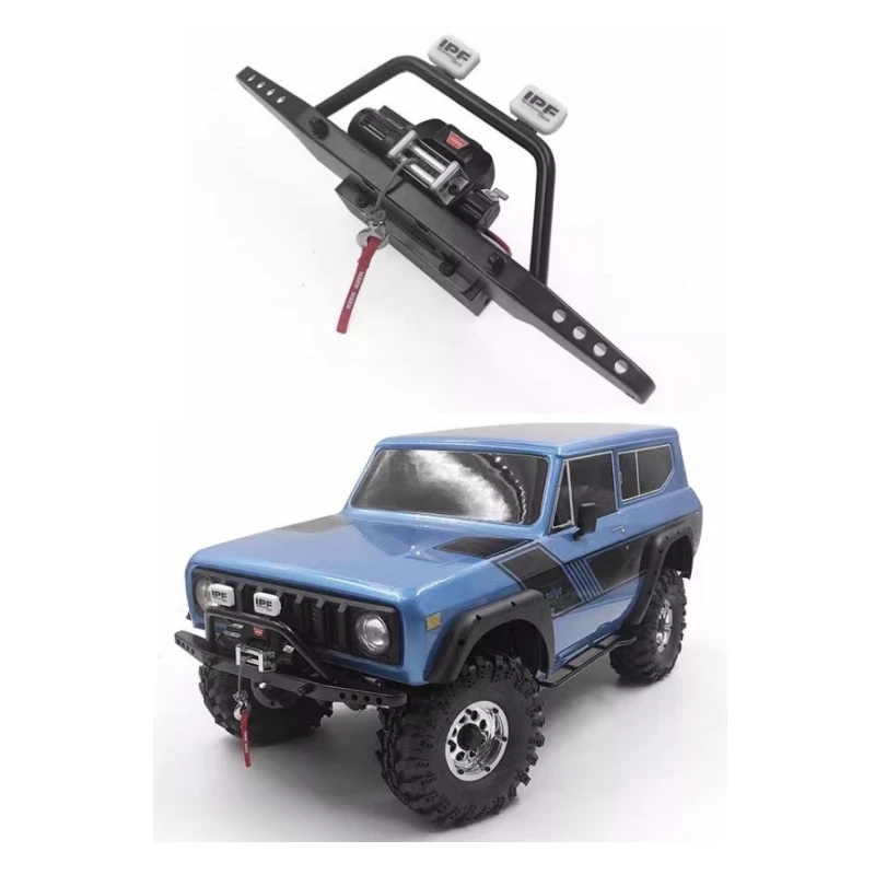 

_ GEN8 International Scout 1/10 Rc Rock Crawler Truck BS металлический передний бампер