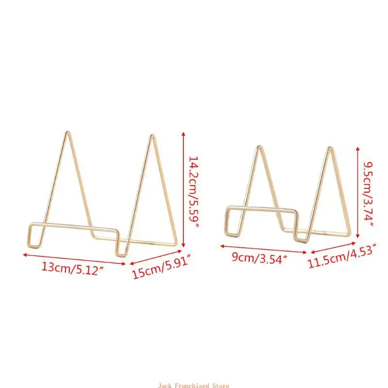 Геометрическая подставка чистый цвет настольный журнал держатель для дисплея
