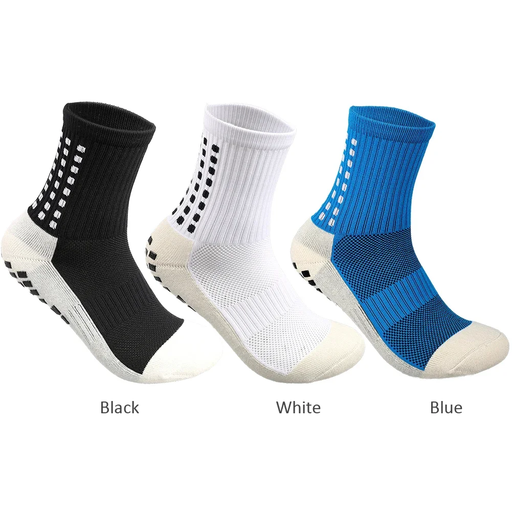 1 пара хлопковые амортизирующие носки для футбола