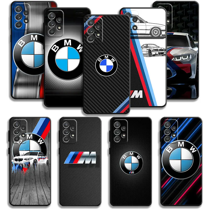 

Fashion LOGO-Bmw-Car Sports Case For Samsung Galaxy A12 A34 A54 A73 A53 A71 A51 A31 A33 A22 A21s A13 A32 A72 A52 A23 Cover