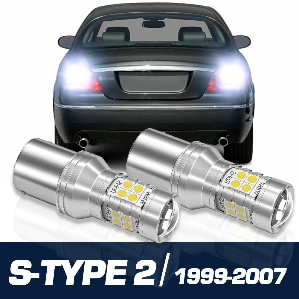 

2pcs LED Reverse Light Backup Bulb Canbus Accessories For Jaguar S-TYPE S TYPE 2 1999-2007 2000 2001 2002 2003 2004 2005 2006