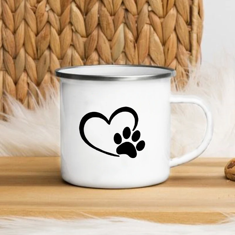 

Эмалированные кружки "I Love My Dog"