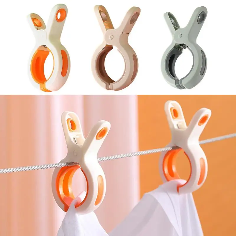 

Quilt Drying Clip Beach Towel Clips Chair Clips Towel Holder 5pcs Cloth Pins Beach Towel Clip Quilt Drying Clip Strong Grip