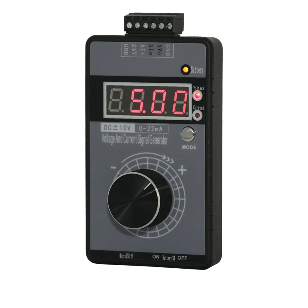 

Digital 4-20MA 0-10V Voltage Signal Generator 0-20MA Current Transmitter(Without Battery)