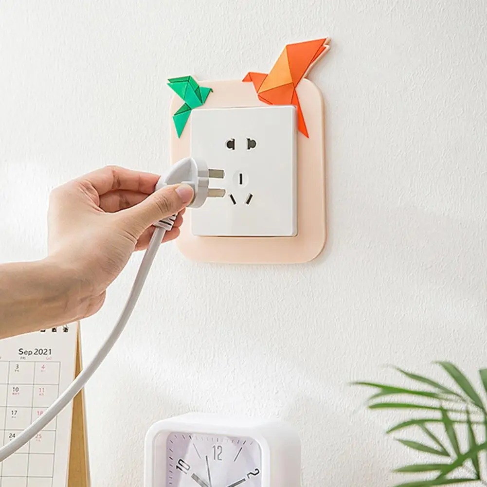 Светящийся Переключатель стикер многоразовый силиконовый 3D фотонаклейка -