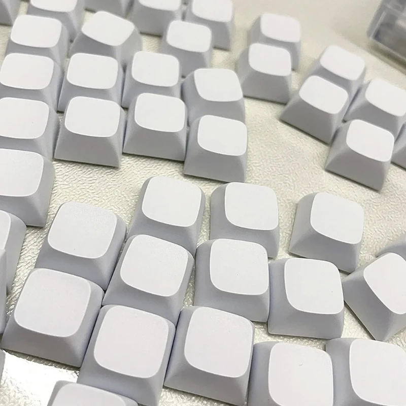 61 клавиша PBT Keycap XDA профиль без гравировки пустая крышка для клавиш уникальная