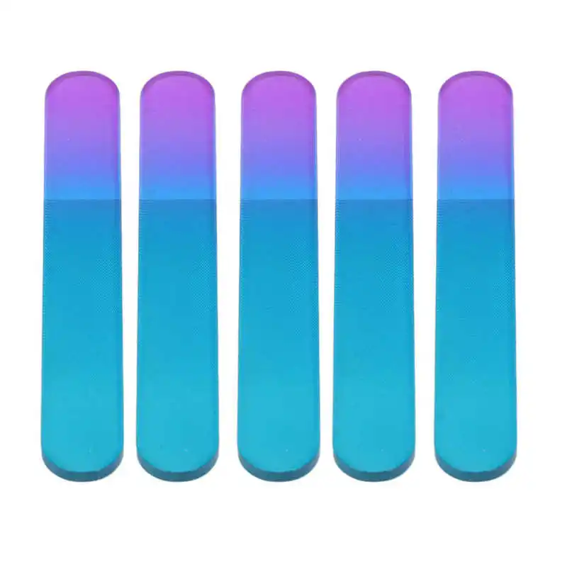 

Glass Fingernail Files Manicure Nail File Double Sided for Home