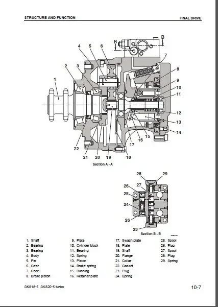 Руководство по магазине мини-погрузчиков Komatsu (ALL)