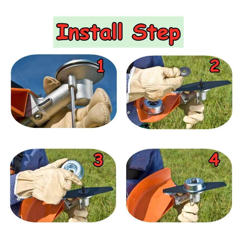 Подходит для адаптера лезвия Stihl FS55 FS56 FS70 FS80 FS83 FS85 FS90 FS100 FS110RX FS120 |