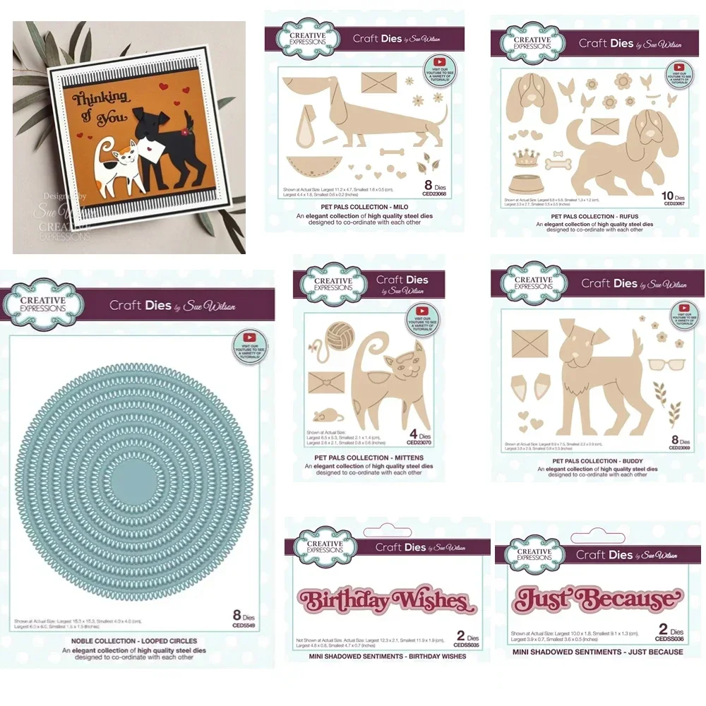 Металлические высекальные штампы Buddy Craft для сделай сам скрапбукинг ремесла