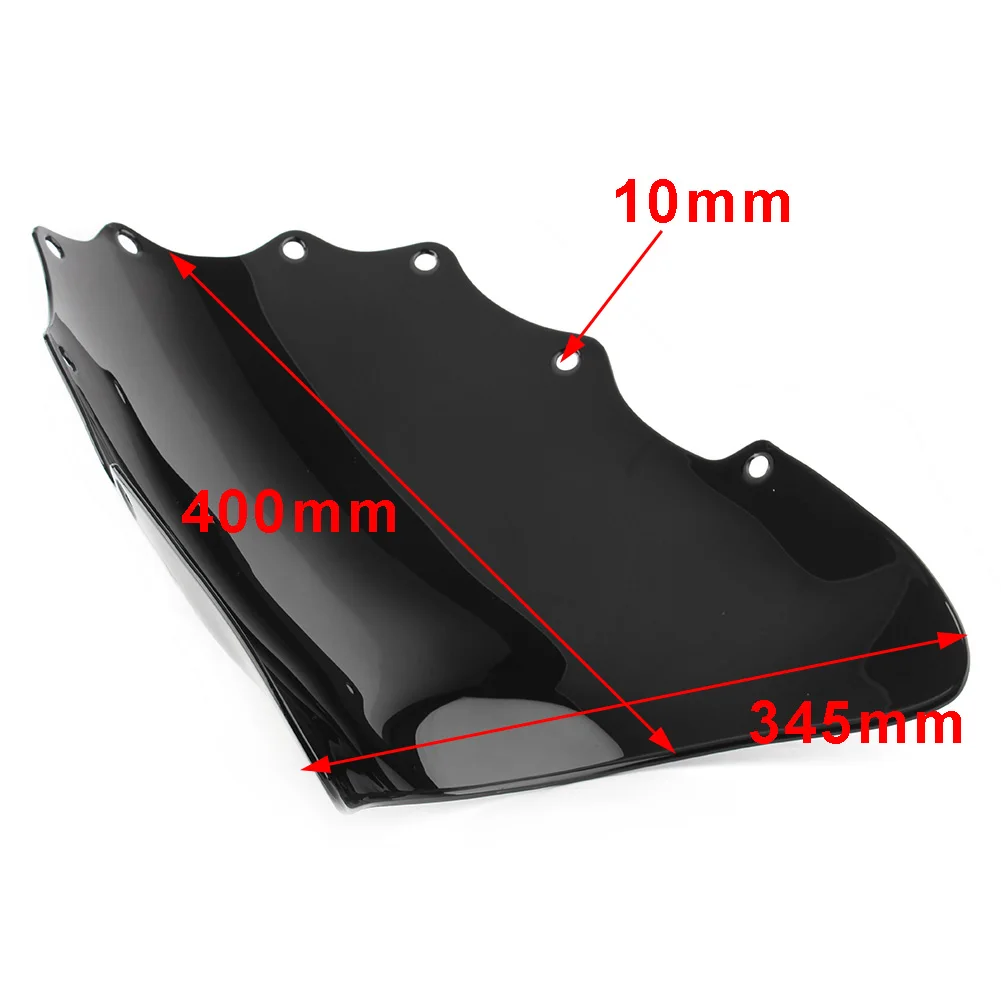 Ветровое стекло для мотоцикла с двойными пузырьками ветрозащитный экран из