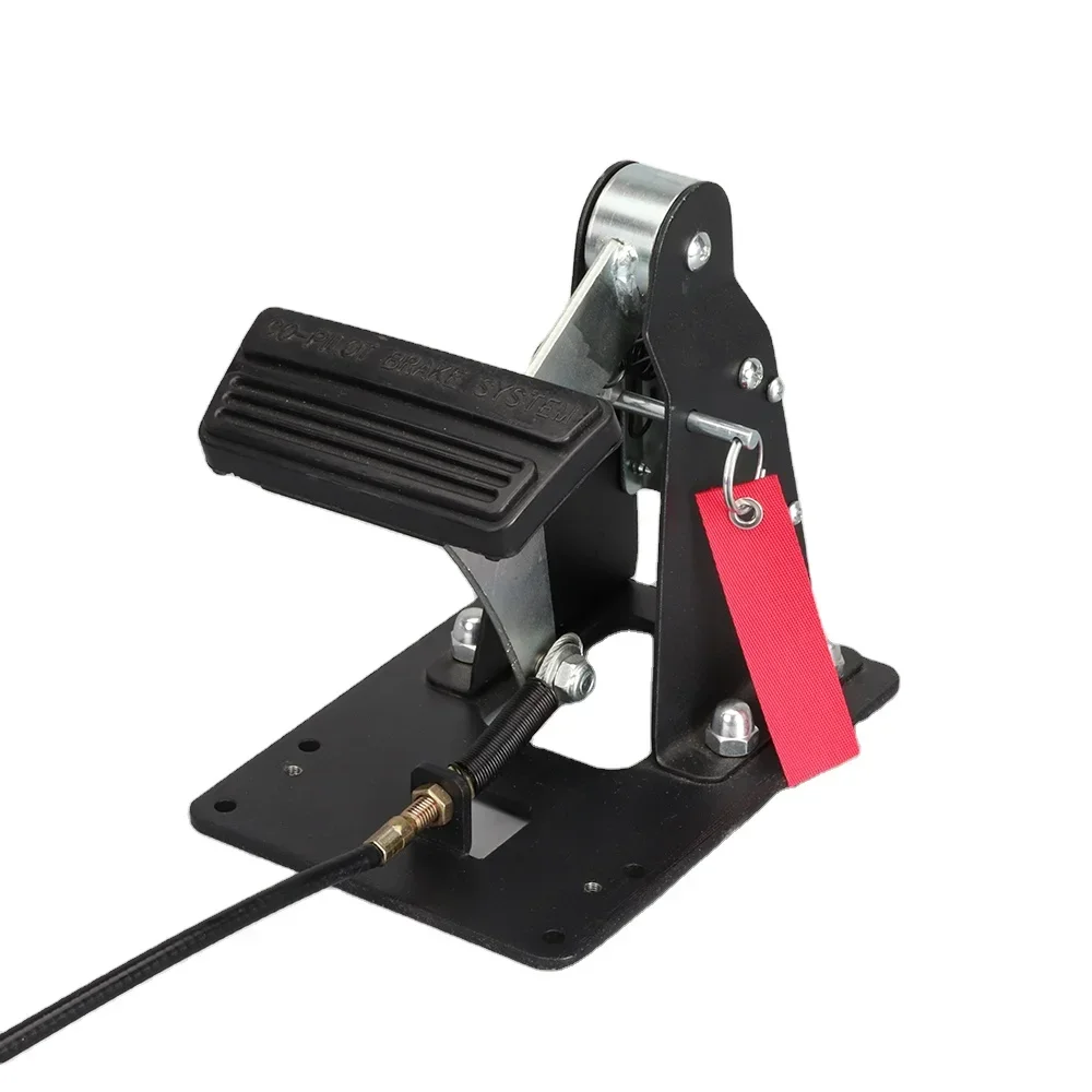 кабельная педаль двойного тормоза в системе управления со стороны пассажира