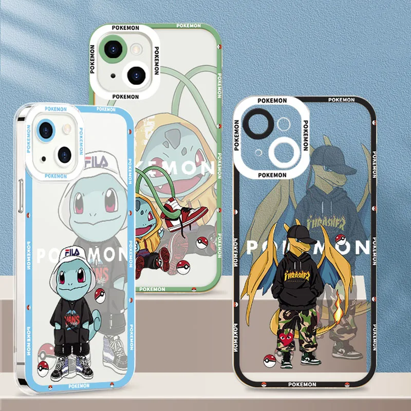 Мягкий силиконовый чехол с покемоном для OnePlus 8 8T 9 9T 10 Pro 9R 9RT Nord One Plus 1 + прозрачный