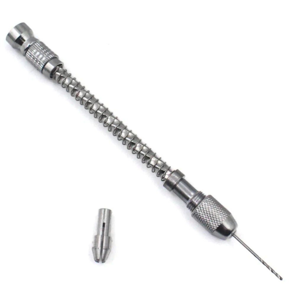 

Semi-Automatic Mini Micro Manual Hand Chuck Twsit Drill Bit Hand Drill Spiral Hand Push Chuck 0.5-3.2mm/ 0.3-2mm/ 0.1-2mm