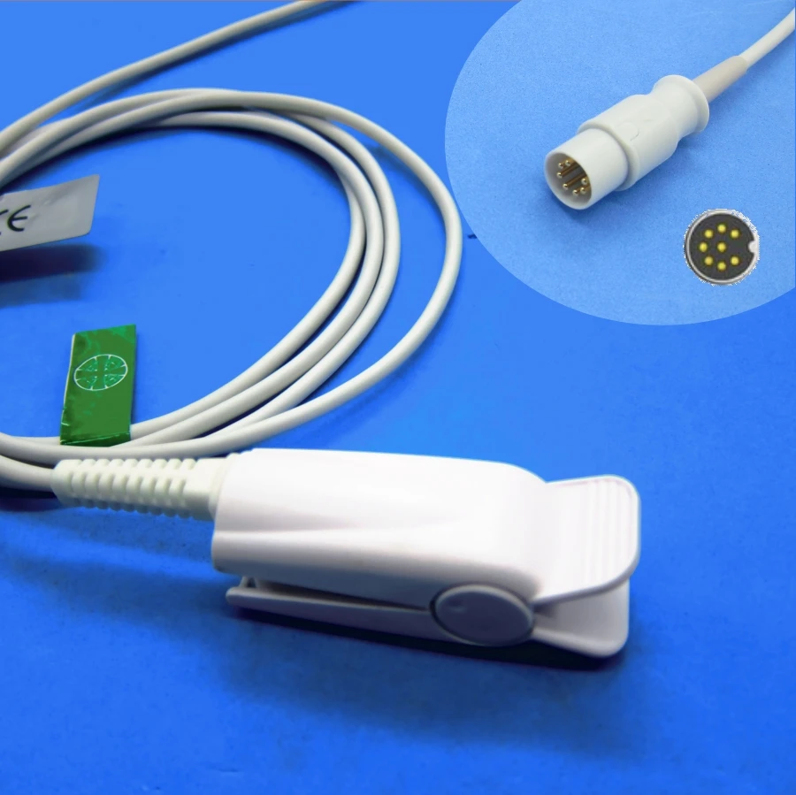 

Многоразовый зажим для пальца NK для взрослых датчик spo2 для мониторинга пациента datascope