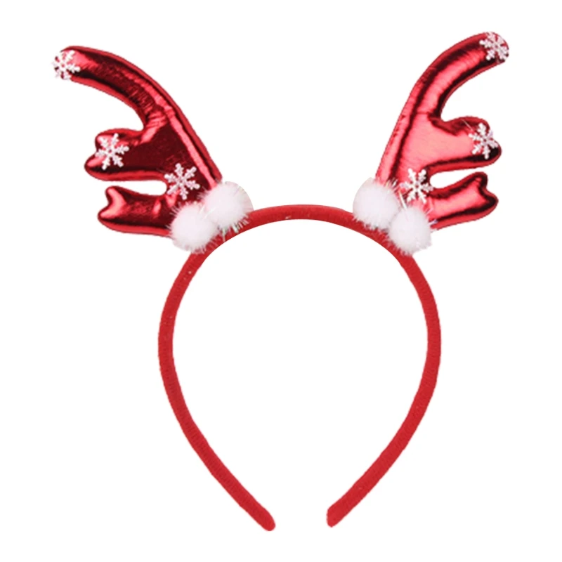 

Deer Horn Headbands Fawn Horn Hair Hoop Antler Hairband New Year Christmas Headpiece Fancy Dress Party Supplies