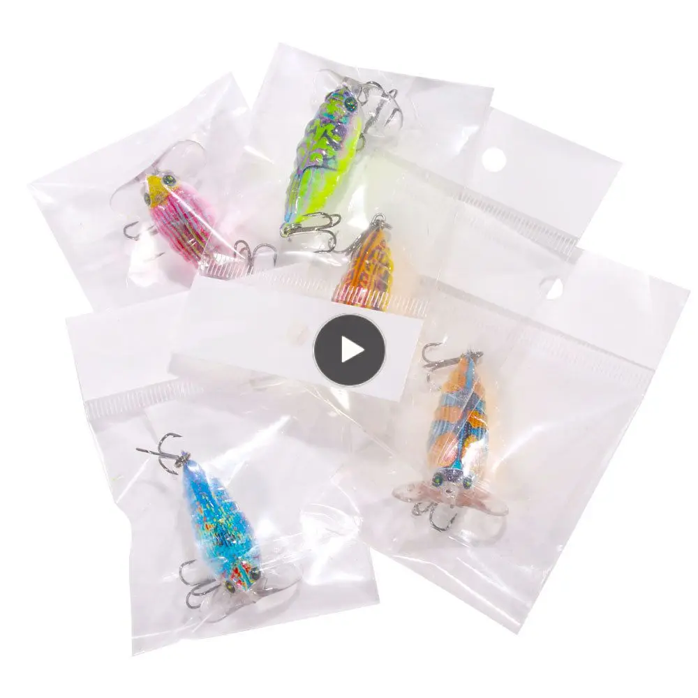 

Insect Hard Bait Make Water Spray Bionic Bait Colorful Trembling Fishing Lures Fishing Pesca With Sharp Barbed Hook Swim Bait