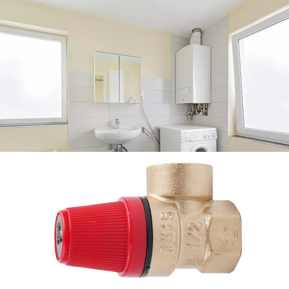 1/2-дюймовый соединительный мембранный латунный предохранительный клапан для