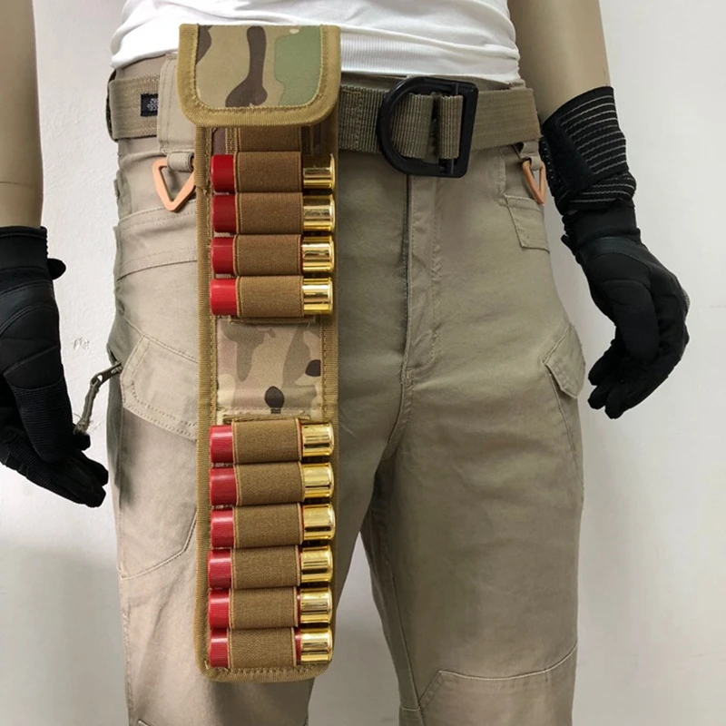 Тактический подсумок Molle для 16 патронов калибра 1220G, складная сумка-бандолиер для перезарядки дробовиков (art.: 3920db6369ca3) - 3920db6369ca3