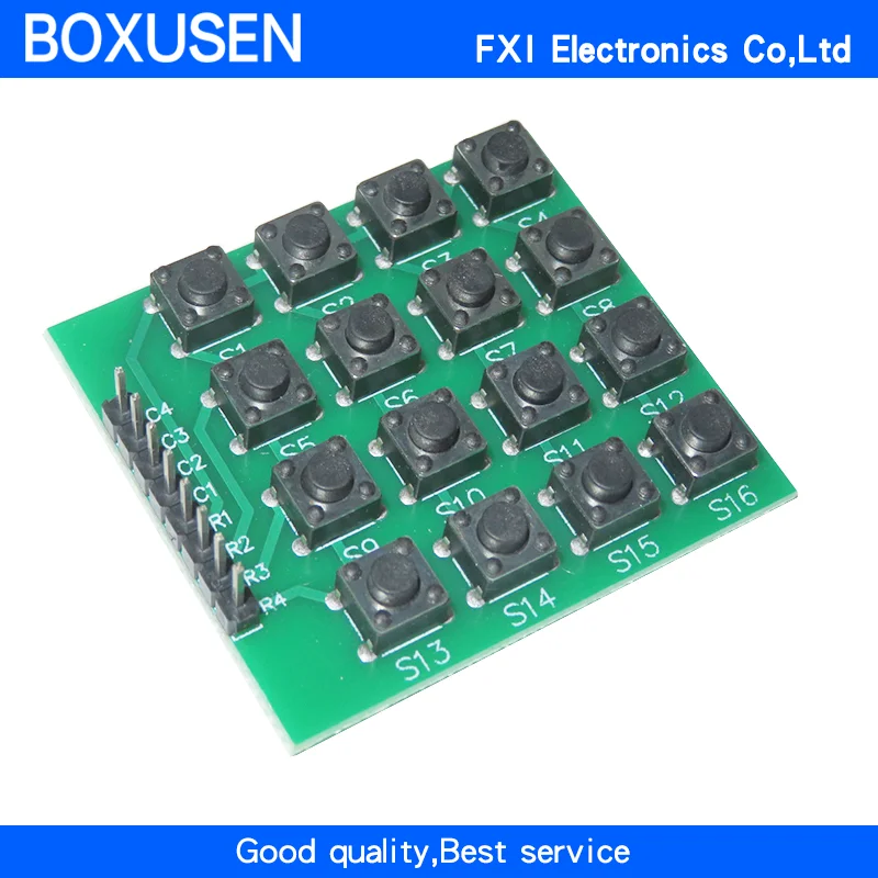 1pcs 4x4 Matrix 16 Keypad Keyboard Module Button Mcu | Integrated Circuits
