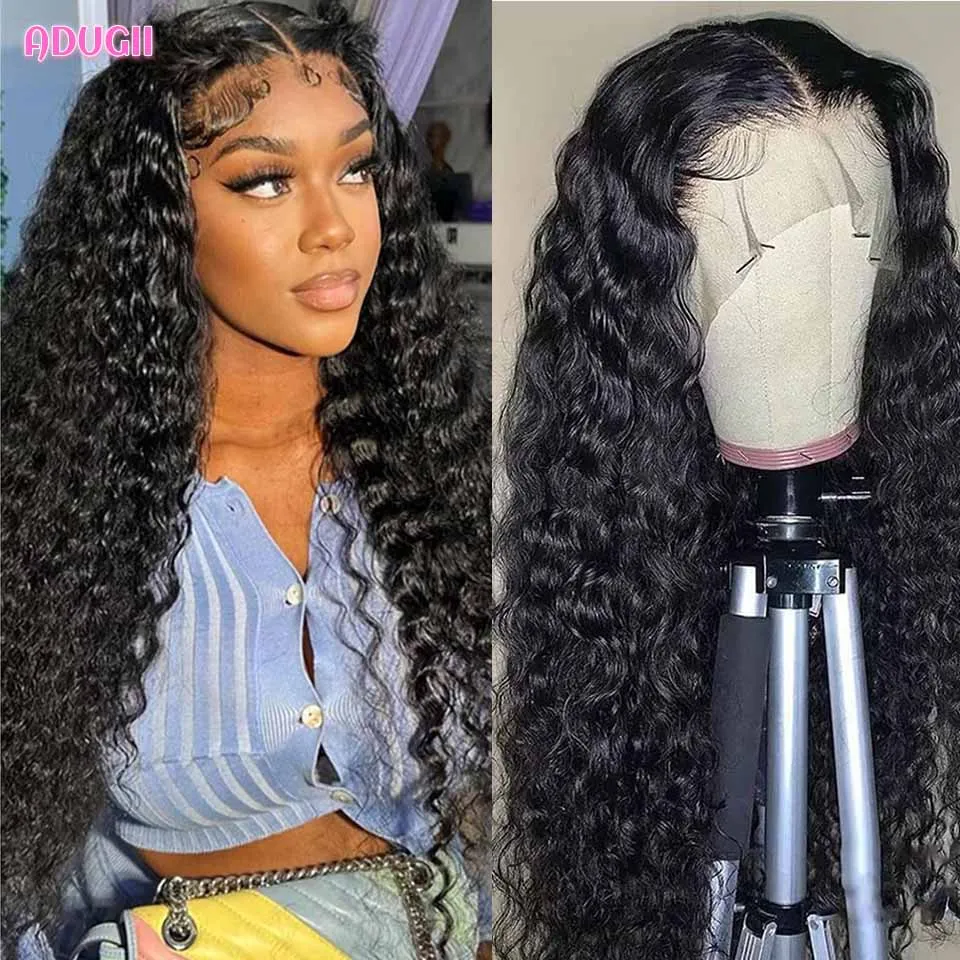 

Парик из натуральных волос на сетке спереди, 13x4 дюймов