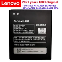 100 tested original high quality bl210 for lenovo a536 a606 s820 s820e a750e a770e a656 a766 a658t s650 phone replace battery