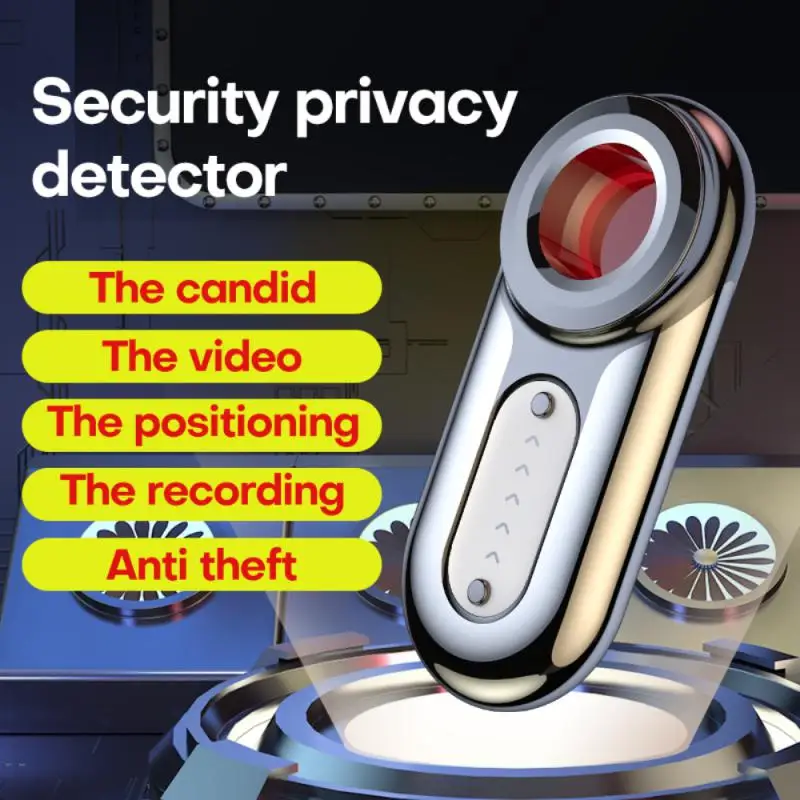 

Portable Pinhole Lens Detection Gadget Anti-camera High Sensitiv Anti-voyeurism Anti-gps Positioning Anti-tracking Detector