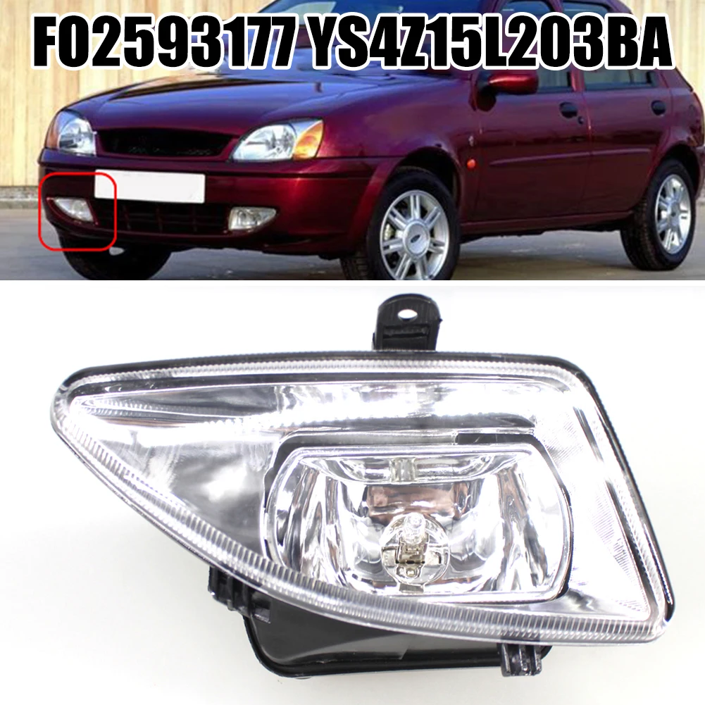 Противотуманная фара правого переднего бампера для Ford Fiesta 1998-2002 FO 2593177 YS4Z15L203BA