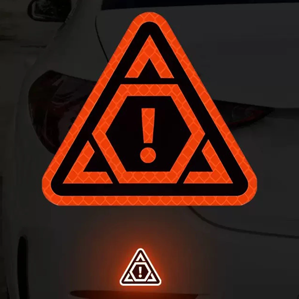 

Автомобильные светоотражающие наклейки для ночной безопасности вождения, водонепроницаемая наклейка высокой видимости для транспортных средств, мотоциклов, шлемов, прицепов