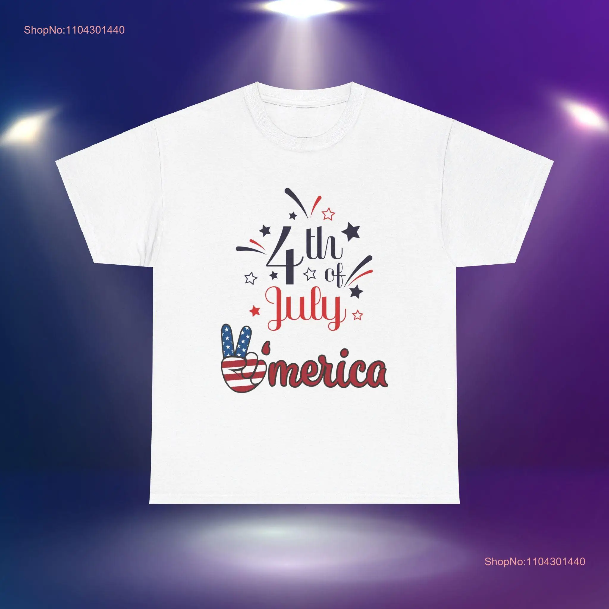 4th Of July America Heavy Cotton T Shirt for men women Vintage Cool Inspirational Patriotic Design 01