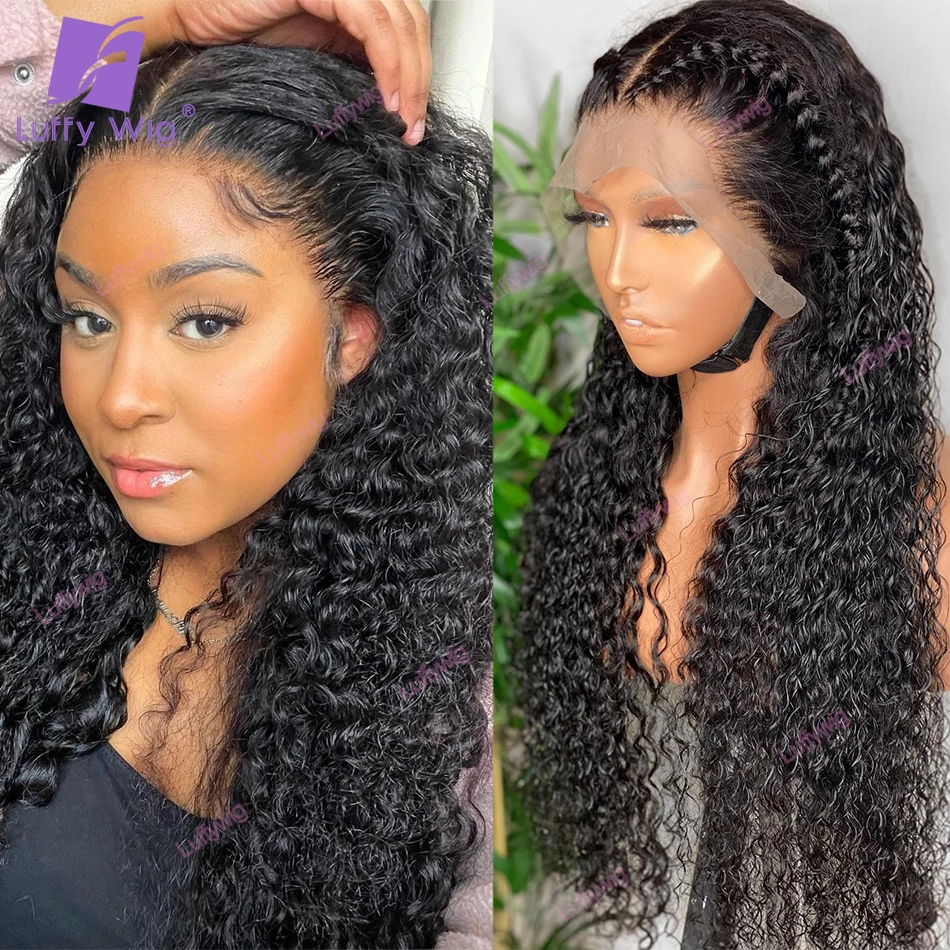 

13x6 Свободные Вьющиеся кружевные передние парики бразильские Реми 360 на шнуровке передние al человеческие волосы парики без клея предварител...