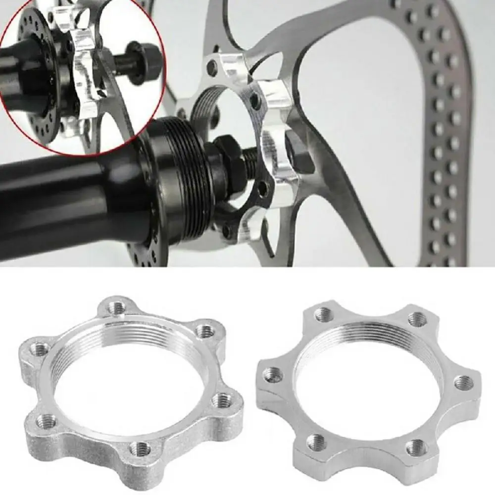 

Disc Brake Rotor 44/48mm Aluminium Alloy MTB Bike Threaded Hubs Adapter Base