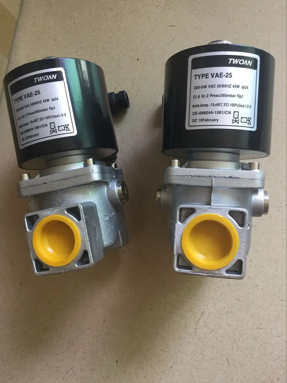 

Natural gas solenoid valve VAE-15 DN15, VAE-20 DN20, VAE-25 DN25