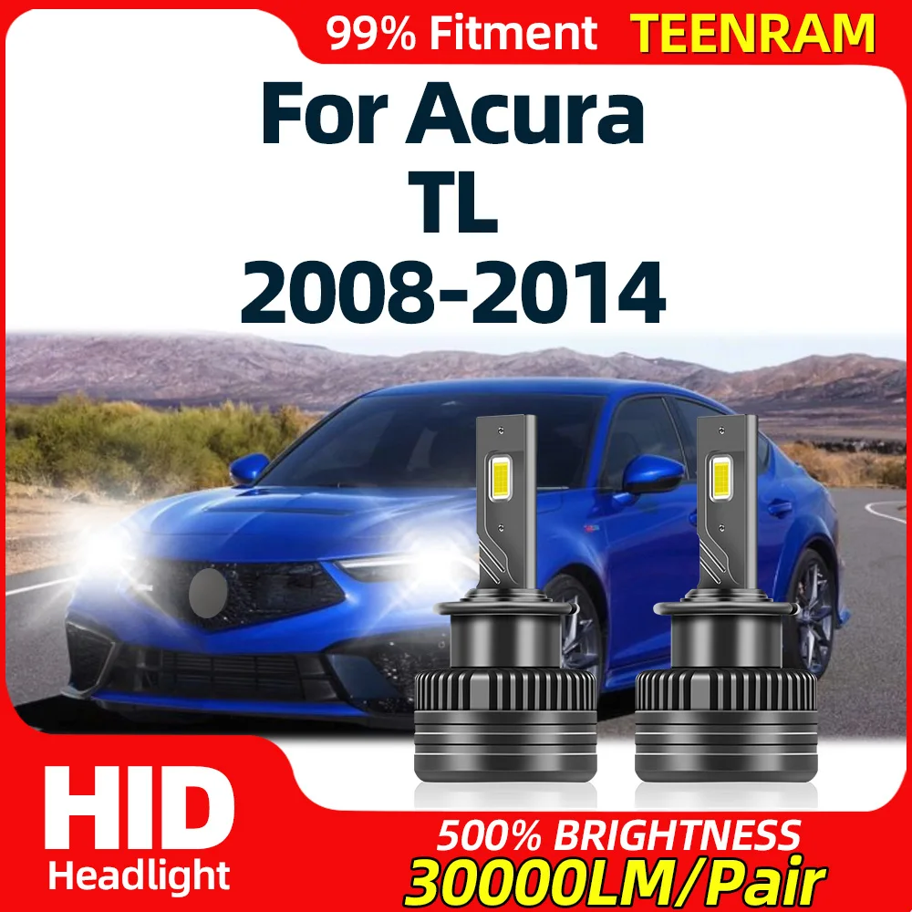 Canbus D2S светодиодный лампы для фар 6000 лм Auto HID ксеноновые 2008 K Plug &amp Play Acura TL 2009 2010 2011