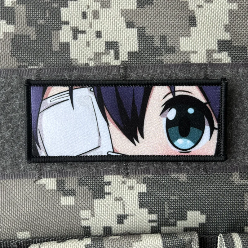 Фото Love Chunibyo и другие бредовые подвижные знаки для морального духа Аниме Девушки глаза нашивки с крючками и петлями №2