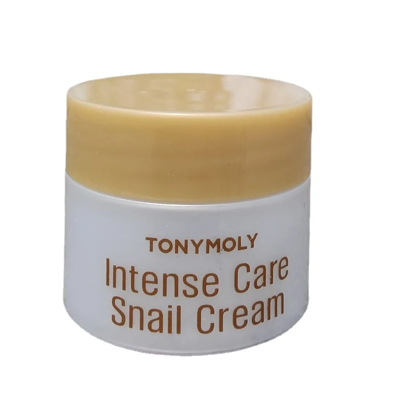 Korean TONYMOLY intense care snail CREAM 8g*5pcs sample Skin Care Products Moisturizing  Anti-Aging  Acne Treatment